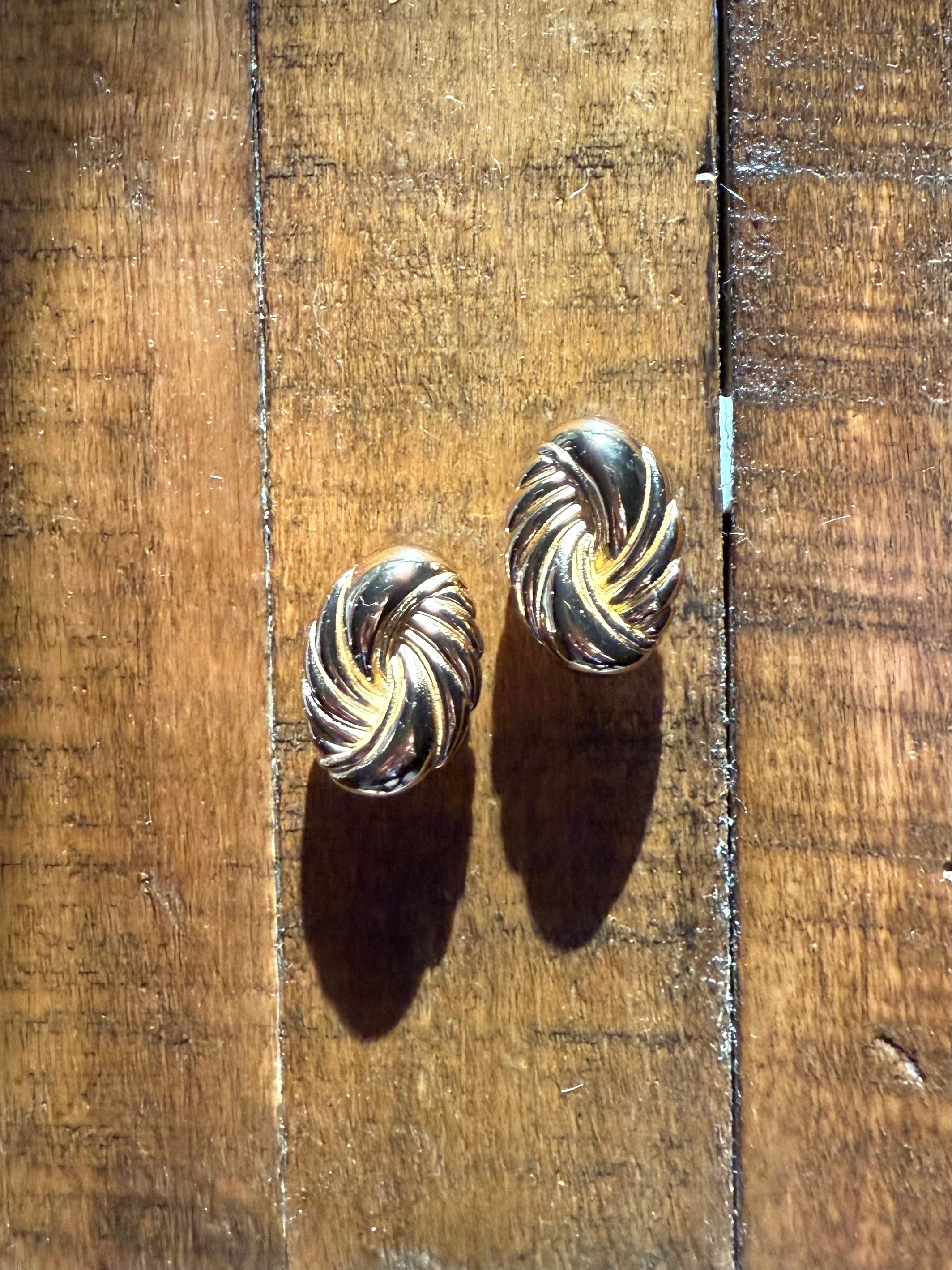 Dior Vintage Oval Earrings