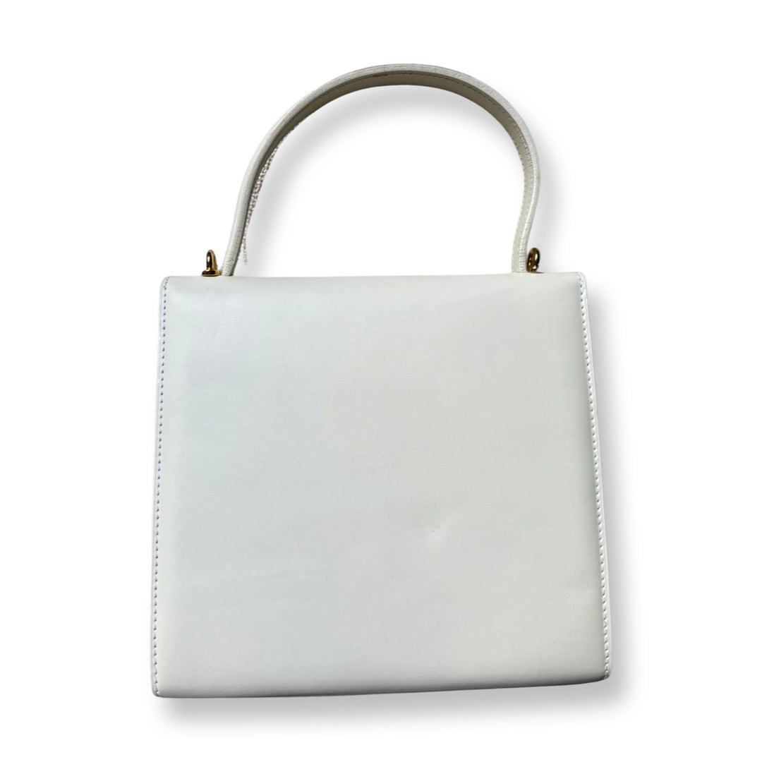 Celine Vintage Handbag White