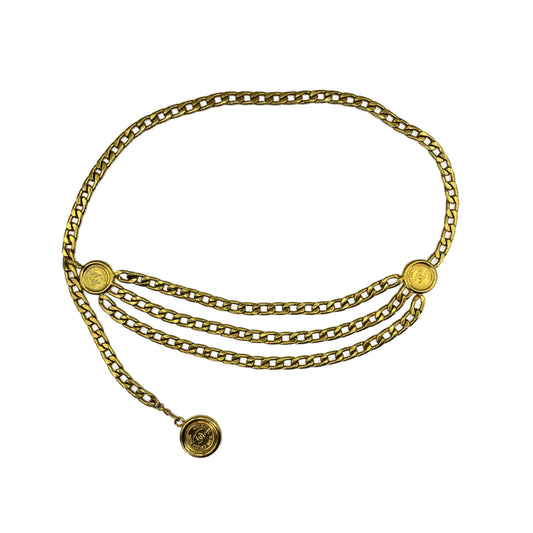 Chanel Vintage 90s Gold Chain Belt
