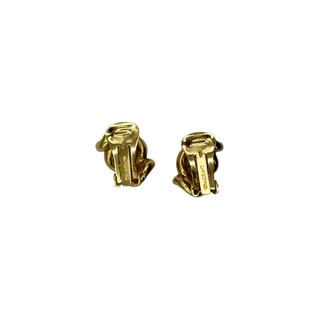 Christian dior Vintage Gold Earrings
