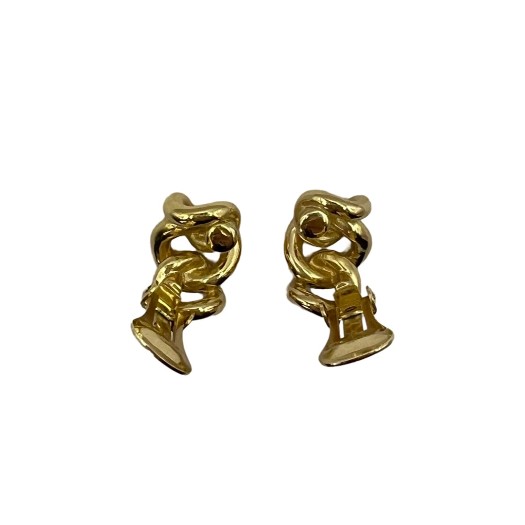 Gold Vintage Christian Dior Earrings