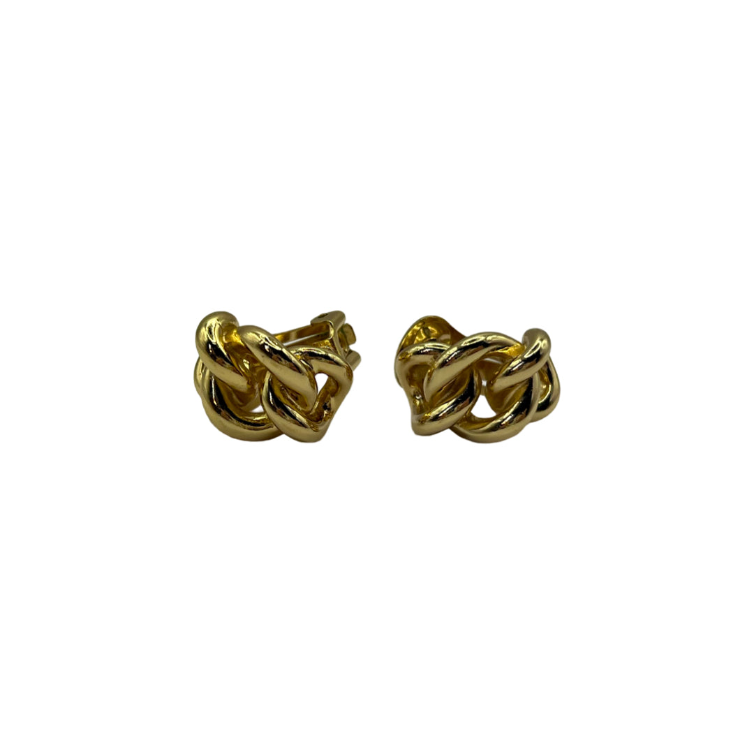 Christian Dior Gold Vintage Chain Earrings