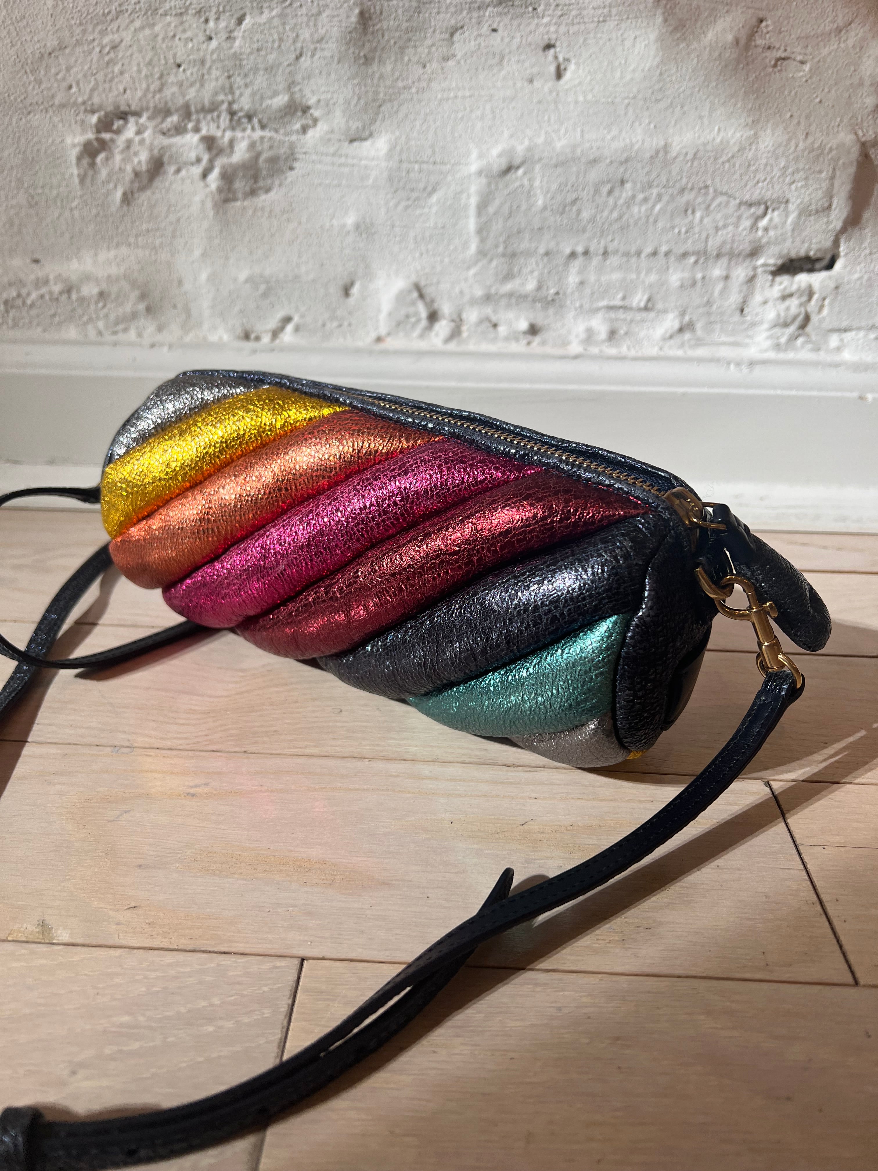 Anya Hindmarch Marshmallow Twist Metallic Bag