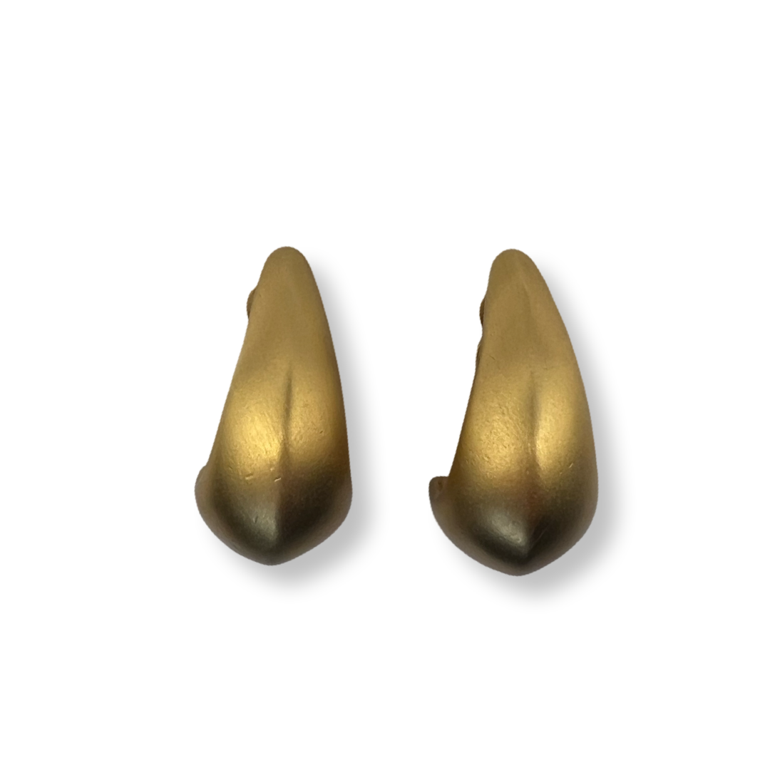 Vintage givenchy gold earrings