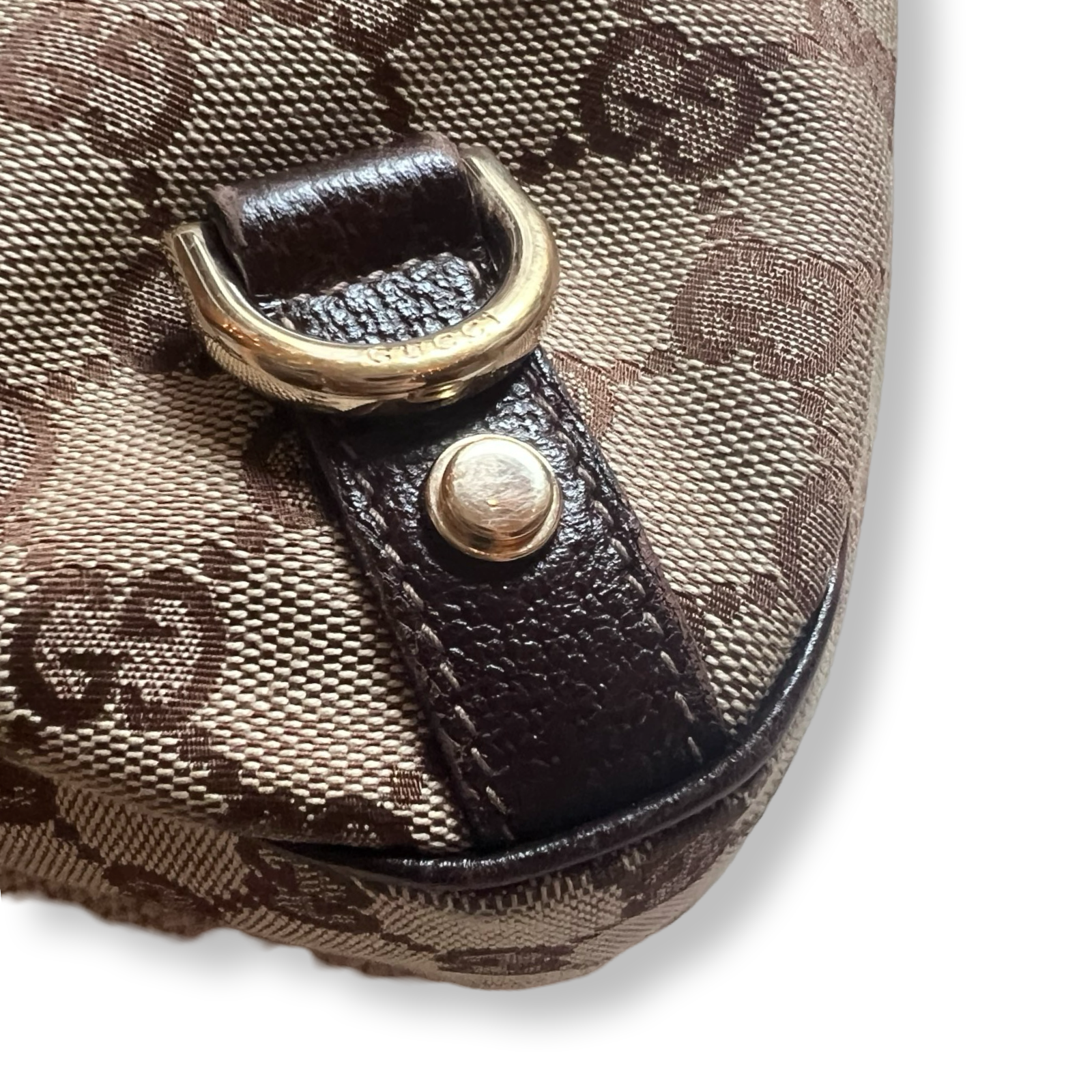 Gucci Abbey Signature Hobo Shoulder Bag