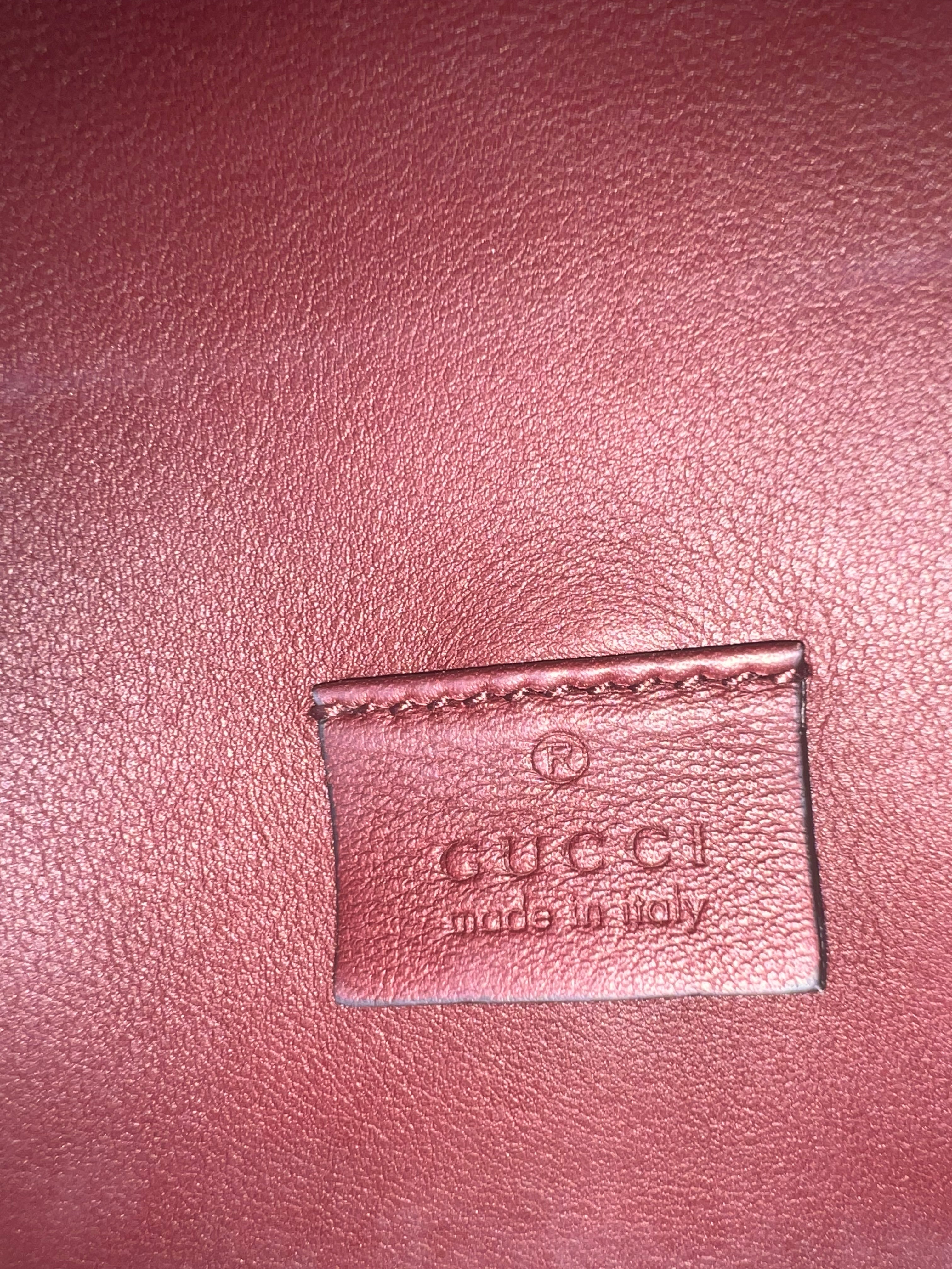 Gucci Authentic Red bag