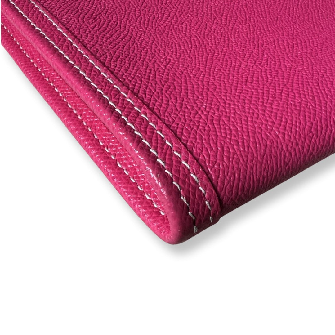 Hermès Jige Clutch 29 Rouge Casaque Epsom Handbag - ShopperBoard