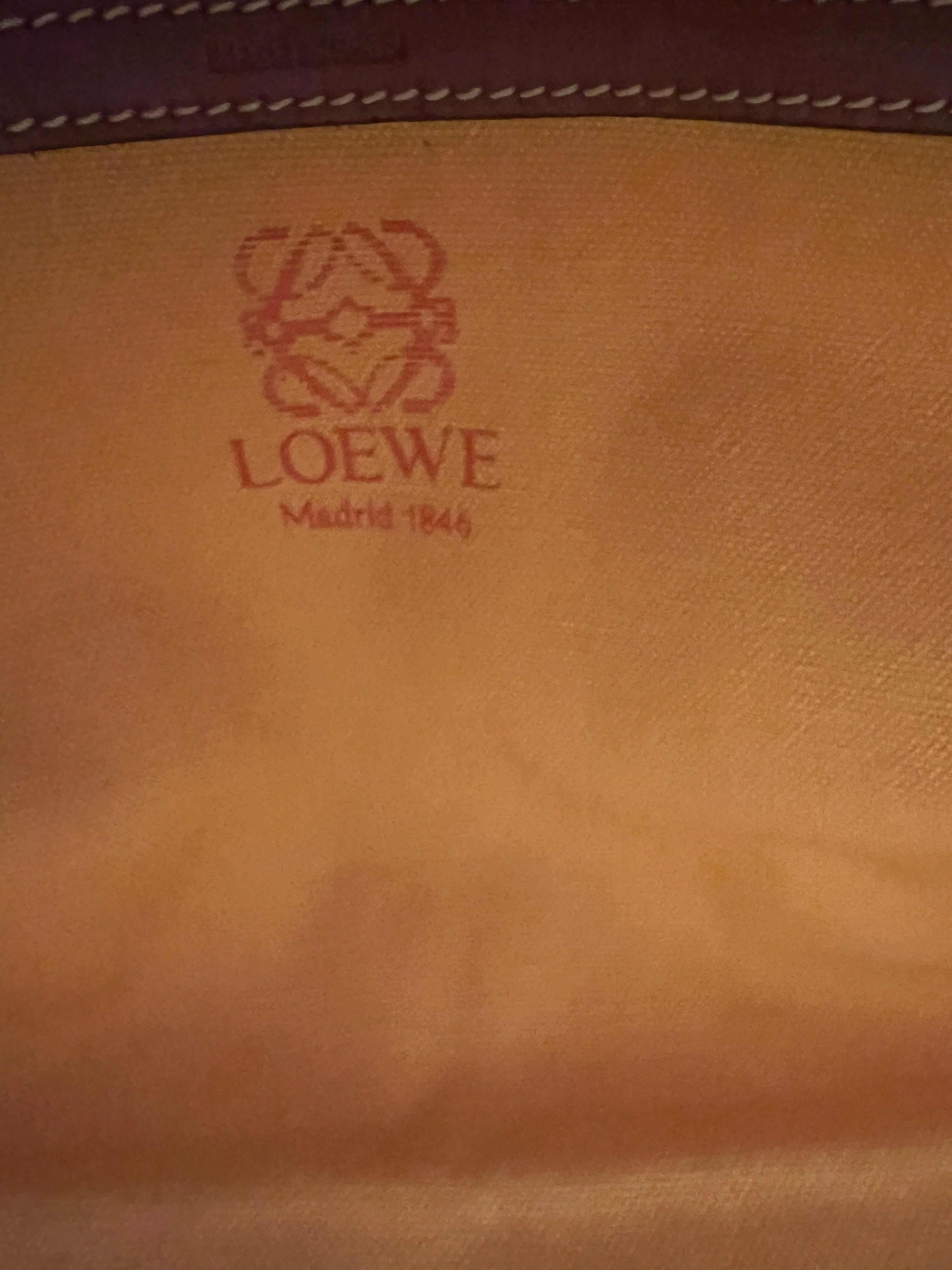 Loewe vintage anagram bag authentic