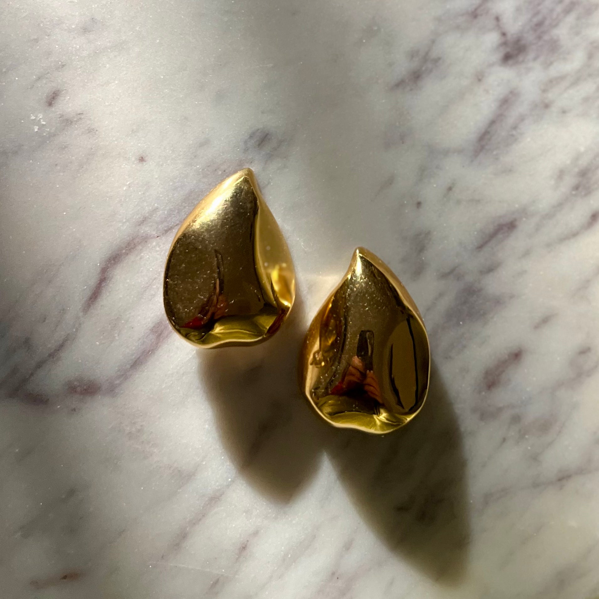 Vintage YSL Teardrop Earrings