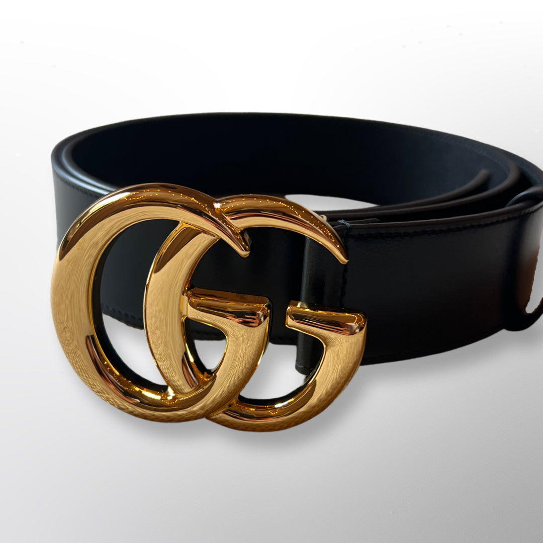 Gucci Marmont Wide Leather Belt