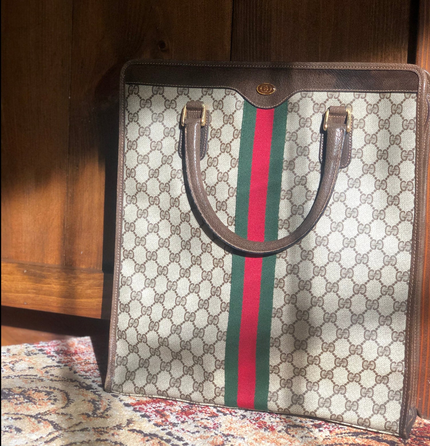Vintage Gucci Monogram Bag -  Finland